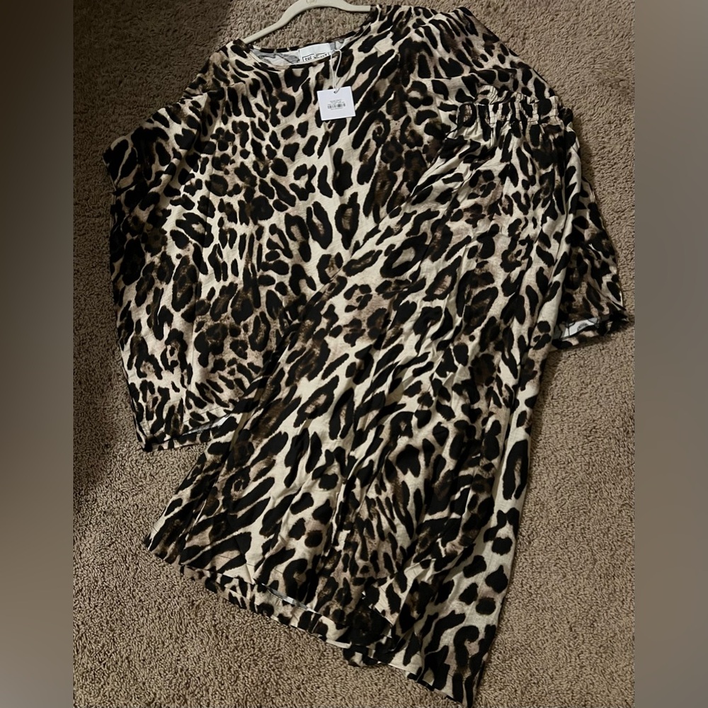 She Street Leopard Outfit OS Small NWT - Picture 5 of 5